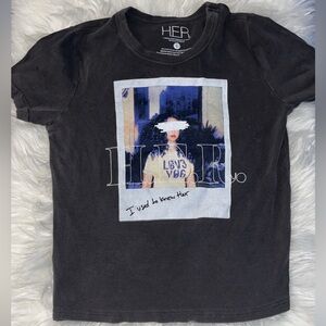 Black Graphic Kids T-Shirt